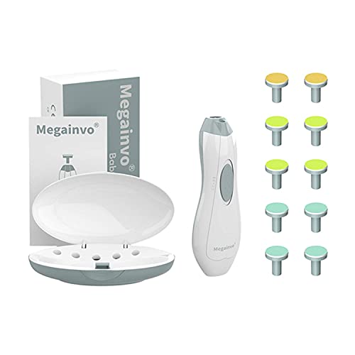 Conjunto de 10 Unhas de Limas MEGAINVO com Luz Led Megainvo - Acessórios de banheiro - conjunto, unhas, limas, megainvo, luz LED