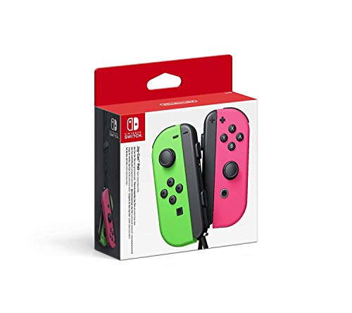 Comando Nintendo Switch Joy-Con Neon Green / Neon Pink (Esquerdo + Direito) Nintendo - Controladores de jogo - comando, joy-con, neon green, neon pink, esquerdo, direito