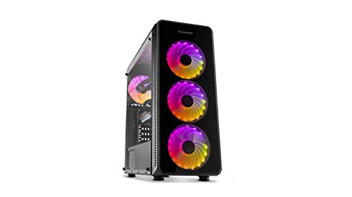 Caixa PC NOX Hummer TGM (ATX - Preto, Prateado) NOX - Componentes de computador - ATX, preto, prateado