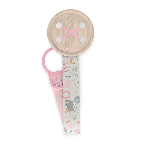 Chupeta Suavinex Walk Rosa 2 em 1 (Recondicionado Como Novo) Suavinex - Clipes e suportes para chupetas - chupete, berço, tecido, reversível, recém-nascidos