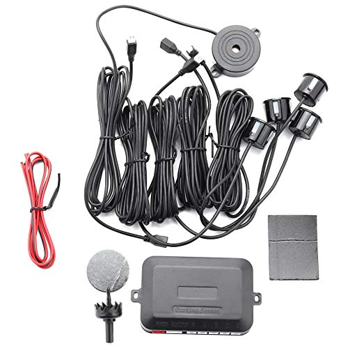 Sensor de estacionamento PARKTRONIC 4 sensores (22 mm) com zumbador Bopfimer - Peças de automóveis - sensor infravermelho, ultrassónico, 2,5 m, 40 kHz