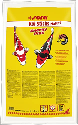 Alimento para Peixe Koi SERA Koi Sticks Energy Plus (5 kg) SERA - Alimentos para peixes - energia, sticks, 5 kg
