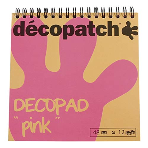Bloco de Decopatch DÉCOPATCH Bloc02O (Idade Mínima Recomendada: 8 anos) Decopatch - Papel de arte e artesanato - bloco, decopatch, adesivos, personalizar, criar