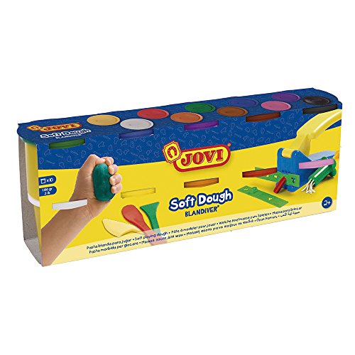 Massa de Modelagem JOVI Soft Dough (10 Un) Jovi - Materiais de cerâmica e escultura - massa, modelagem, jovi, soft dough, crianças, criativo