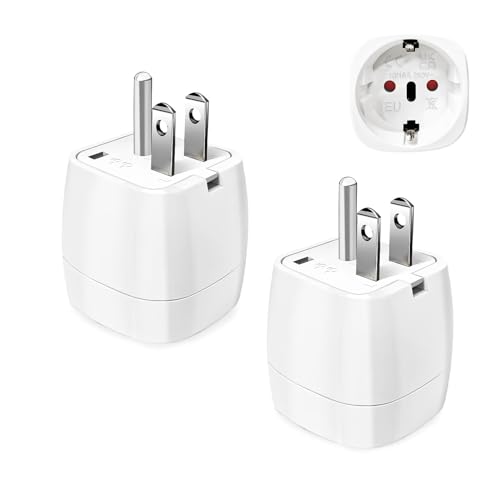 Adaptador de Viagem CUC EXERTIS CONNECT 2Pc. Adptr vutizal - Conversores e adaptadores de viagem - adaptador, viagem, conector eu plug