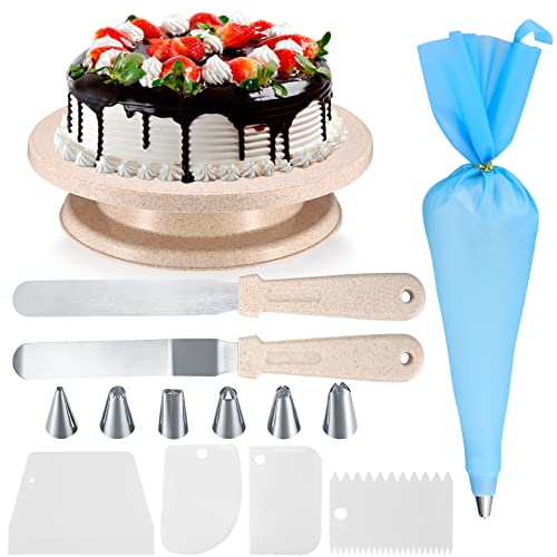 Kit de ferramentas para pastelaria WENKO 15522100 SZJYG - Materiais de decoração de bolos - kit ferramentas, pastelaria, 6 pegas metal, 4 espátulas, mangueiras, rolo papel