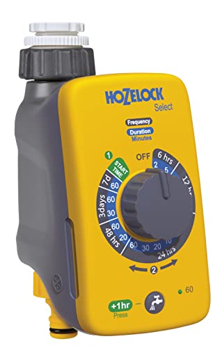 Programador de Grifos SELECT CONTROLLER Hozelock de 1 Vía com Baterias Hozelock - Controlos de aspersores - programador, grifos, select controller, hozelock, baterias
