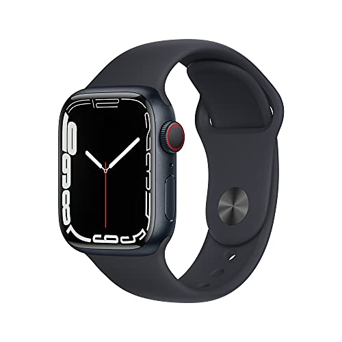 Smartwatch APPLE Series 7 GPS+Cellular 41mm Alumínio midnight Apple - Óculos inteligentes - apple, Series 7, gps, cellular, 41mm, alumínio
