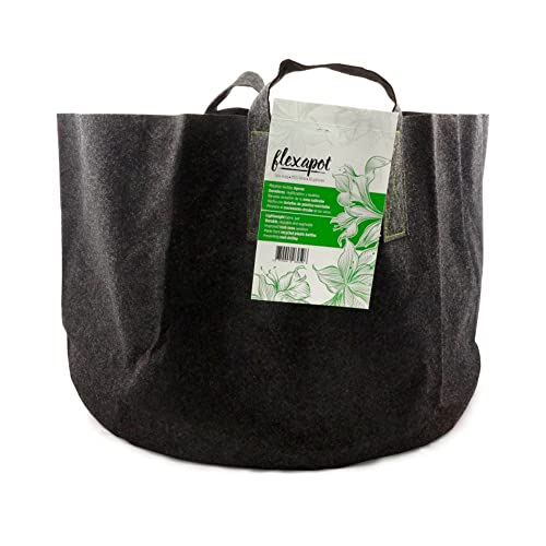 Flexapot Macete com Asses de Cultivo 30 Gal Flexapot - Móveis de exterior - 30 gal, flexível, reutilizável, cinzento