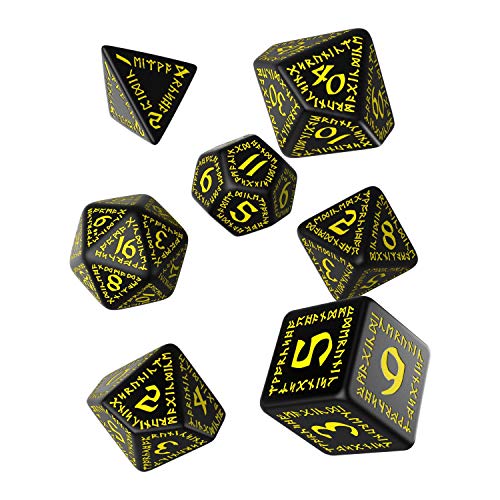 Jogo de Tabuleiro Q WORKSHOP Runic Black & Yellow (Idade Mínima Recomendada: 6 anos) Iello - Jogos - jogo de tabuleiro, q-workshop, runic black & yellow, 6 anos