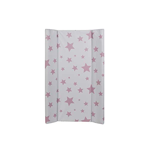 Muda-Fraldas PLASTIMYR Bebé (79 x 49 x 9 cm) Plastimyr - Móveis para bebês e crianças pequenas - plástico, estrelas, 79x49x9cm, rosa