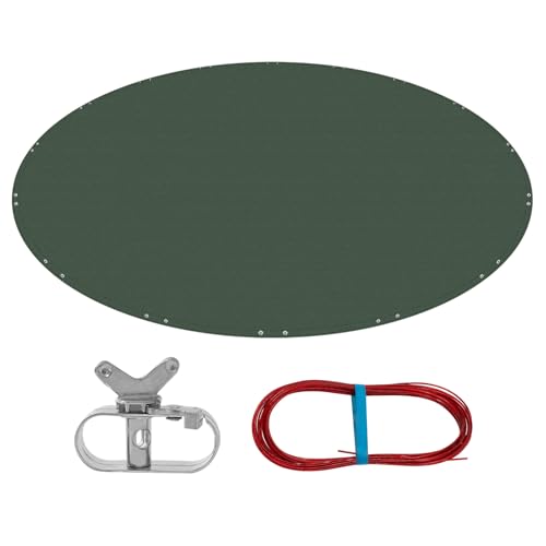 Cobertura para piscina redonda WOLTU | 420 cm WOLTU - Coberturas de piscina e panos de chão - piscina, redonda, 420 cm