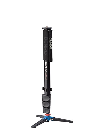 Monópode BENRO A48FD (Alumínio - Altura Máx.: 163 cm) Benro - Tripés e monopés - monópode, benro a48fd, alumínio, altura máxima 163 cm, peso do produto 1.4 kg