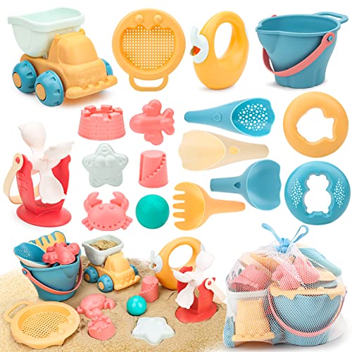 Brinquedo de Praia SANLEBI 17 Peças (Idade Mínima: 3) GAOYANG TOYS FACTORY - Brinquedos de praia e areia - 17 peças, idade mínima: 3, cubo, pá, rastrinho