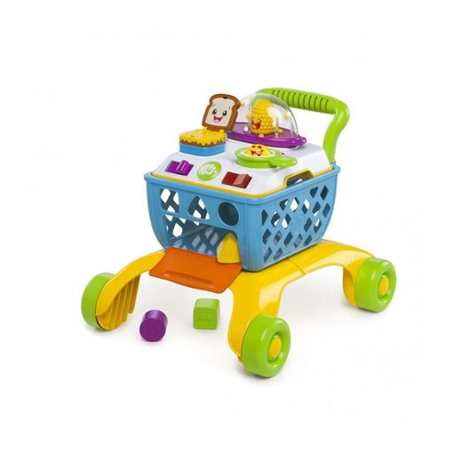 Andador para Bebés BRIGHT STARTS Giggle & Go BRIGHT STARTS - Brinquedos para bebês e equipamentos de atividades - primeiro passo, carrinho de compras, cozinha sonora