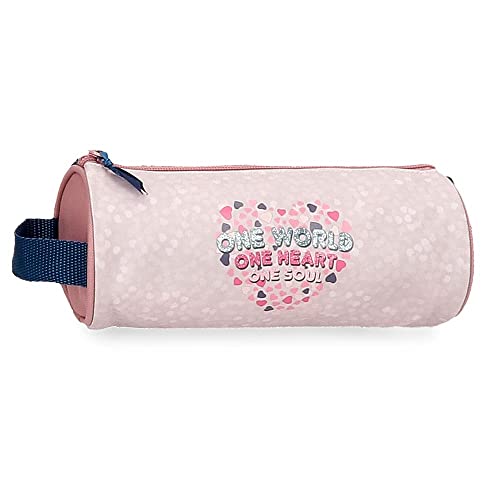 Mochila ROLL ROAD One World (Universal - Rosa) ROLL ROAD - Estojos para canetas e lápis - universal, rosa