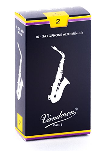 Vandoren Saxofone Alto 2.0 10 Anillas (Saxofono - Accesorio) VANDOREN - Acessórios para instrumentos de sopro de madeira - saxofone, alto, acessório