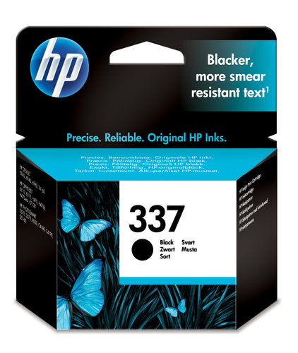 Tinteiro HP C9364EE Preto (C9356EE - 337) HP - Cartuchos de toner e jato de tinta - hp, preto, deskjet, officejet