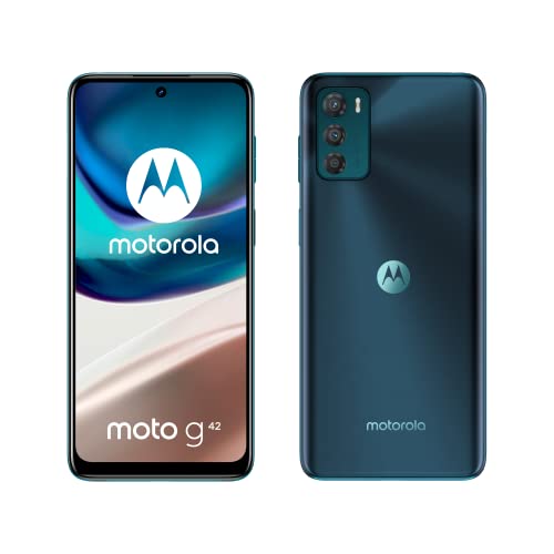 Smartphone MOTOROLA Moto G42 (6.5'' - 4 GB - 128 GB - Verde) Motorola - Telemóveis - 6.5 polegadas, 4 gb ram, 128 GB, android 12, microsd
