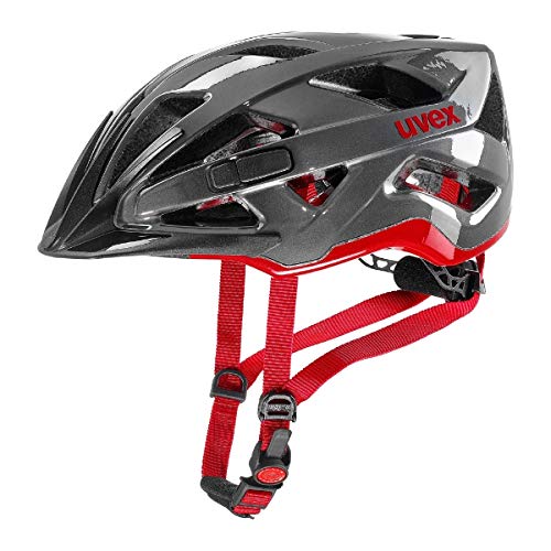 Casco de Ciclismo UVEX Active (L - Azul) Uvex - Equipamento de proteção individual (epi) - compatível sem fios, proteção cabeça e pescoço, resistente água, 19 ventilações