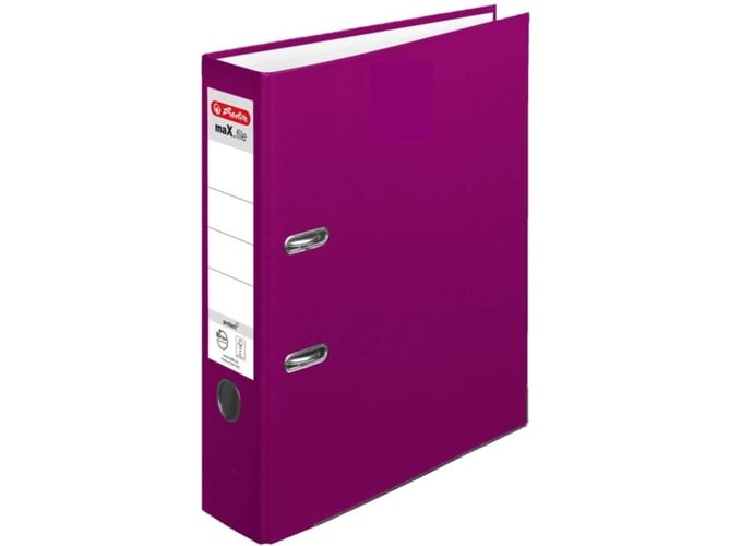 Dossier A4 HERLITZ MaX.File Protect Vermelho Herlitz - Pastas Organizadoras - a4, vermelho, polipropileno, maX.file