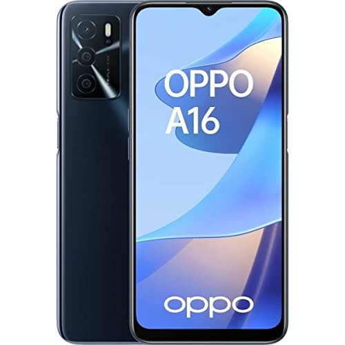 Smartphone OPPO A16 (6.52'' - 3 GB - 32 GB - Preto) Oppo - Telemóveis - 6.52, 3 GB, 32 GB, Android 11