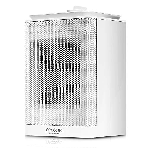 Aquecedor Infravermelhos CECOTEC Ready Warm 6150 Ceramic Rotate (1200 W) Cecotec - Aquecedores portáteis - infravermelhos, 1200 W, cerâmico, rotativo