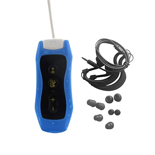 Leitor MP3 IPX8 Impermeável Azul (8 GB) MOVKZACV - Áudio - mp3, IPX8, impermeável, azul