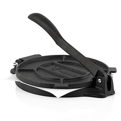 Máquina de tortilhas BBQ TORO (Recondicionado Como Novo) BBQ-Toro - Máquinas de fazer tortilhas e pão ázimo - aço fundido, preto, 1 m