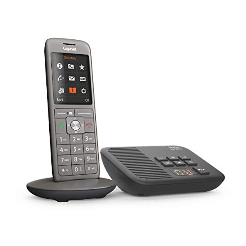 Telefone sem fio GIGASET CL660A Preto, Cinzento Gigaset - Telefonia - sem fio, preto, cinzento