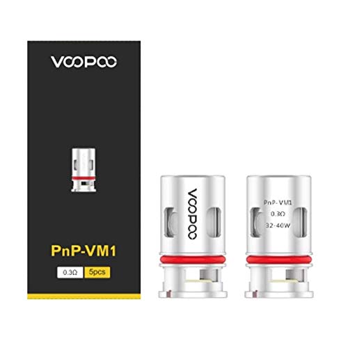 Coil VOOPOO Pnp-Vm1 Mesh 0.3Ohm (Vinci) TENVAPE - Cigarros eletrônicos - coil, voopoo, pnp-vm1 mesh, 0.3ohm, vinci