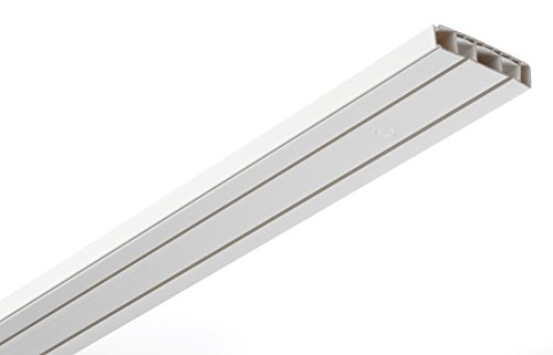 Conjunto de Guias para Cortinas GARDINIA 2X120Cm Branco Gardinia - Varões para cortinas e draperies - guias, cortinas, gardinia, branco