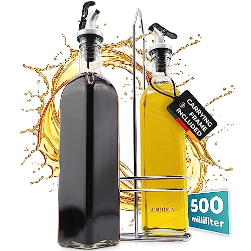 Conjunto de Vinagreira e Azeitar CUCINO Toscana (Vidro - Preto) Kimedo - Dispensadores de óleo e vinagre - vinagreira, azeitar, vidro, preto, 250 ml