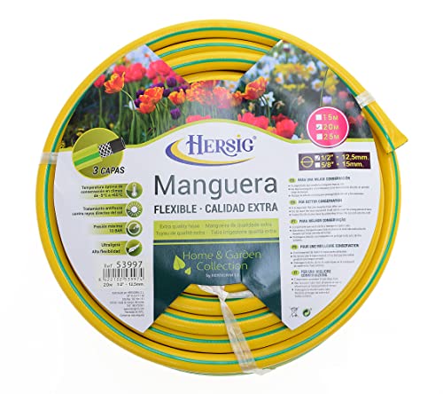 Mangueira de Jardim Hersig | Azul, Amarelo (Jardinagem) HERSIG - Mangueiras pneumáticas - jardim, azul, amarelo
