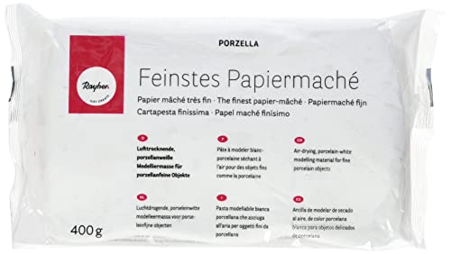Papel de Carvalho RAYHER Papel Maché Fino (400g) 
Marca:
Rayher
 - Materiais de cerâmica e escultura - carvalho, macélico, fino, 400g