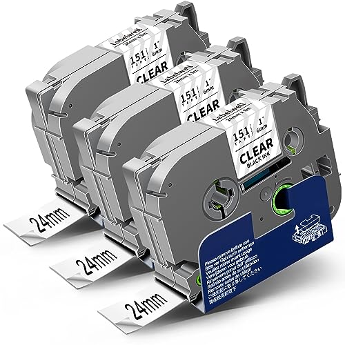 Fita para Etiquetadora LABELWELL TZ-151 Labelwell - Fitas de etiquetas e recargas - etiquetadora, LABELWELL