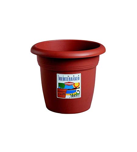 Vaso para Plantas TILDENET Gardenware 82220 Stefanplast - Vasos e canteiros - preto, plástico, 22x22x26 cm, resistente à água
