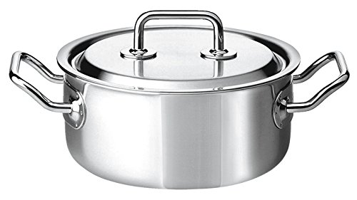 Panela com Tampa SPRING BRIGADE Premium (Alumínio, Aço inoxidável) Spring - Utensílios de cozinha - alumínio, aço inoxidável, com tampa, inox