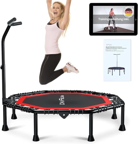 Trampolim DH FITLIFE Fitness (128 x 61.5 x 46.5cm) DH FitLife - Escadas e andaimes - trampolim, fitness, 128x61,5x46,5cm