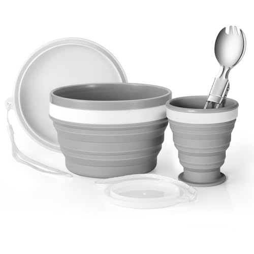 Conjunto de Refeição ODOLAND (Cinzento - Aço inoxidável) Odoland - Cozinha & sala de jantar - aço inoxidável, leve, resistente, três peças