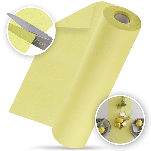 Tapete Decorativo MOSEL 100% Mosel Camino Amarelo 100%Mosel - Caminhos de mesa - decorativo, camino, amarelo