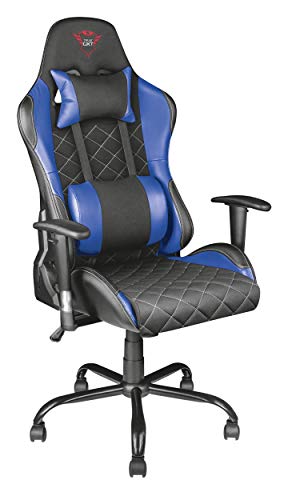 Cadeira Gaming TRUST GXT 707 R (Até 150 kg - Elevador a Gás Classe 4 - Vermelho) Trust - Conjuntos de móveis - gaming, 150 kg, elevador a gás, vermelho
