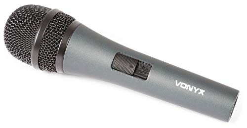 Microfone VONYX DM825 55 cm Preto e Cinzento Vonyx - Microfones - microfone, vonyx, dm825, preto, cinzento