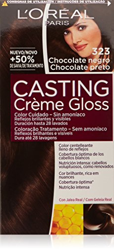 Coloração Castanho Escuro 600g L'ORÉAL CASTING CREAM GLOSS L'OREAL - Cuidados com o cabelo - castanho escuro, 600g, unissexo