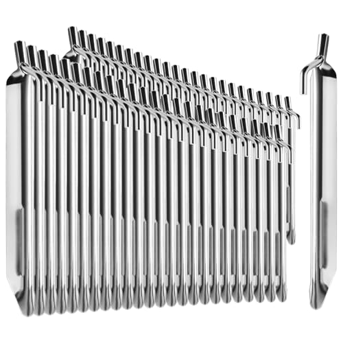 Conjunto de 4 Fixadores de Campismo COM-FOUR com-four - Barras e estacas para tendas - conjunto, 4 fixadores, campismo