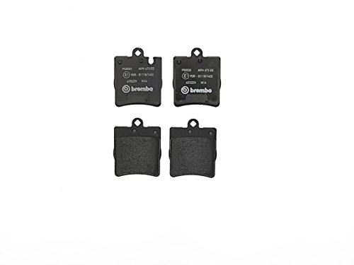 Pastilhas para Calipers BREMBO P50033 (Preto) BREMBO - Sistema de freios de veículos motorizados - plástico, preto, calipers, 4 peças