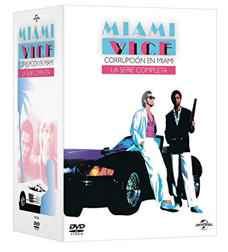 DVD Miami Vice - Serie Completa (Edição em Espanhol) UNIVERSAL - Dvds e vídeos - série completa, em espanhol