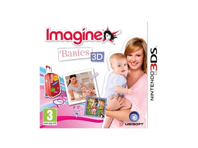 DVD Imagina Ser Mama (Edição em Espanhol) Nintendo - Software de jogos de vídeo - nintendo 3ds, criar bebé, cuidado, streetpass