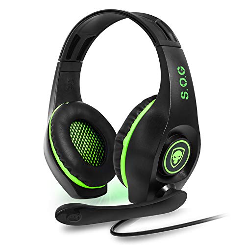 Auscultadores Gaming SPIRIT OF GAMER Pro-Xh5 XBOX ONE EDITION Spirit Of Gamer - Fones de ouvido e headsets - circum-aural, ergonômico, almofadas acolchoadas, XBOX ONE EDITION