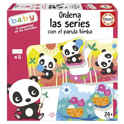 Jogo de Tabuleiro EDUCA BORRAS Panda Bimba Educa Borrás - Brinquedos - secuências lógicas, psicomotricidade fina, curiosidade, imaginação